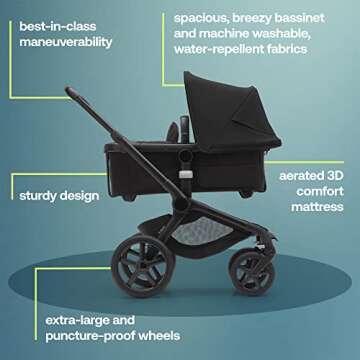 Bugaboo Fox 5 Stroller with Easy Fold & Full Suspension