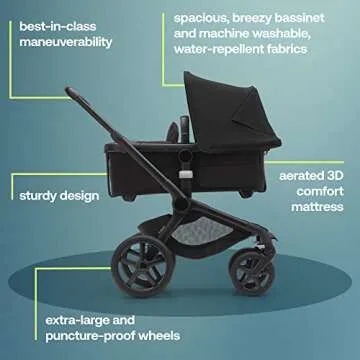 Bugaboo Fox 5 Stroller with Easy Fold & Full Suspension