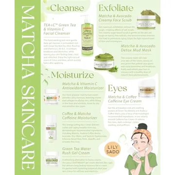 LILY SADO Green Tea Matcha & Avocado Face Mask