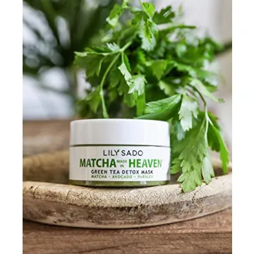LILY SADO Green Tea Matcha & Avocado Face Mask