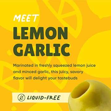 Freestyle Snacks Olive Pack - Healthy Snack Pouches of Olives