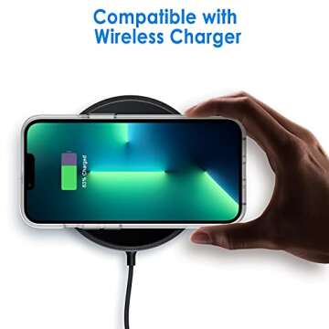 JETech Case for iPhone 13 Pro - Slim & Shockproof Design