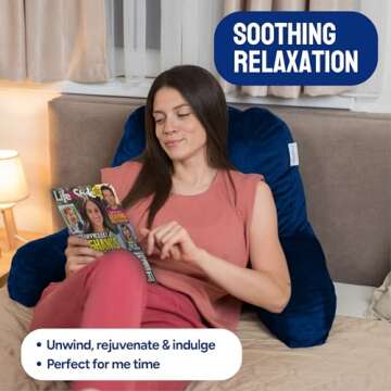 ComfortSpa Reading Pillow: Ultimate Relaxation for Bed