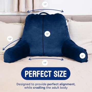 ComfortSpa Reading Pillow: Ultimate Relaxation for Bed