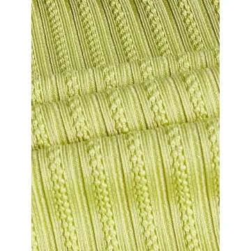 Verdusa Women's 2 Piece Outfits Tie Back Crop Halter Top and Wide Leg Pant Sets