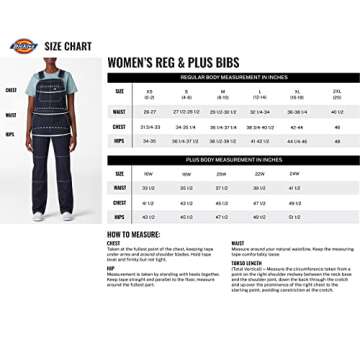 Dickies Womens Women's Temp-iq® Women s Temp iQ Ripstop Bib Overalls, Military Green, X-Large US