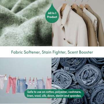 Safely Everyday Laundry Detergent Liquid - Natural, Highly Concentrated - Laundry Detergent Stain Remover, Up to 40 Loads, Color Saver, No Dyes, 32 Fl Oz Bottle