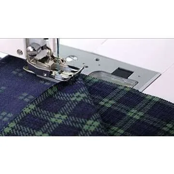 SINGER | Even Feed/Walking Presser Foot - Fork, Perfect for Matching Stripes & Plaids, Quilting & Sewing with Pile Fabrics - Sewing Made Easy