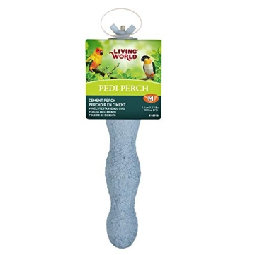 Living World Pedi-Perch - Medium Bird Perch for Nail Care