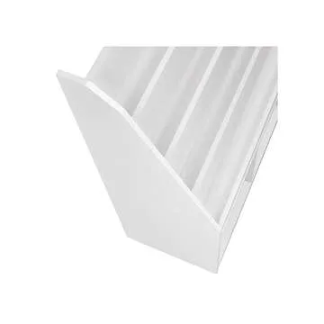 RiverRidge Kids 4 shelves Three Cubbies Bookrack, White (02-251), 11.81"D x 35"W x 36"H