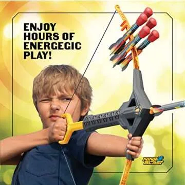 Kids Foam Archery Set for Outdoor Fun and Learning