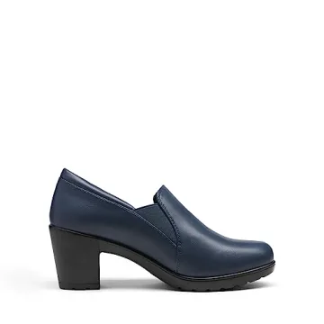 DREAM PAIRS Women's Low Chunky Heel Comfortable Work Pumps
