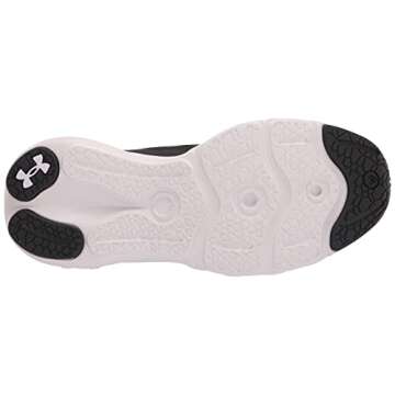 Under Armour Girls' Grade School Charged Vantage Knit, Black (001)/Cool Pink, 3.5 M US