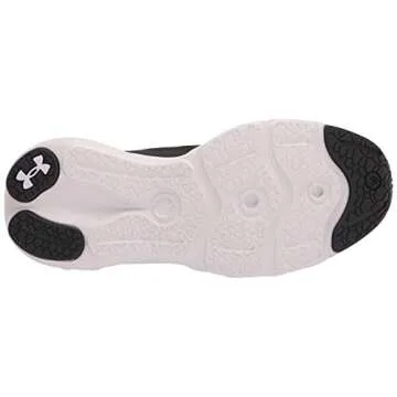 Under Armour Girls' Grade School Charged Vantage Knit, Black (001)/Cool Pink, 3.5 M US