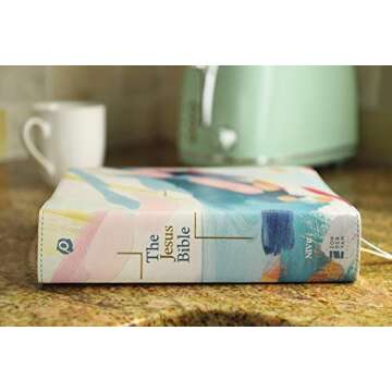 Jesus Bible Artist Edition, NIV Leathersoft—Multi-color with Tabs