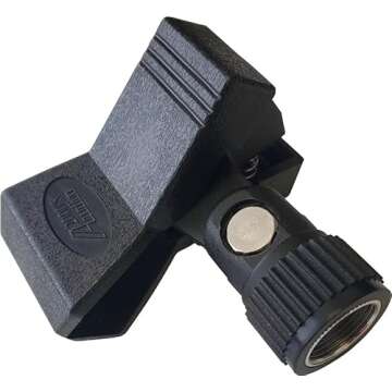 Audio 2000s AMC4171 Universal Microphone Clips 3 Pack