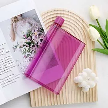 Reusable Slim Flat Water Bottle Portable & Compact