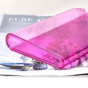 Reusable Slim Flat Water Bottle 420ml Portable - Fits in Pocket &Random Corner.Portable Cup for School,Sports, Travel, Dining Time