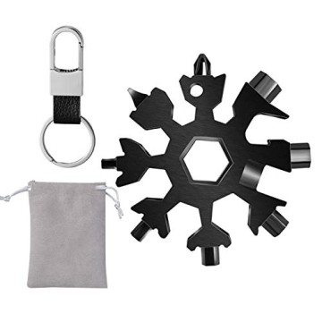 Unique 18-in-1 Snowflake Multi Tool for All Occasions