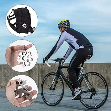 Unique 18-in-1 Snowflake Multi Tool for All Occasions