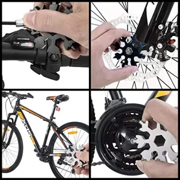 Unique 18-in-1 Snowflake Multi Tool for All Occasions