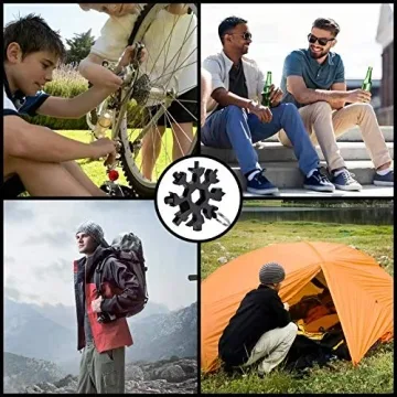 Unique 18-in-1 Snowflake Multi Tool for All Occasions