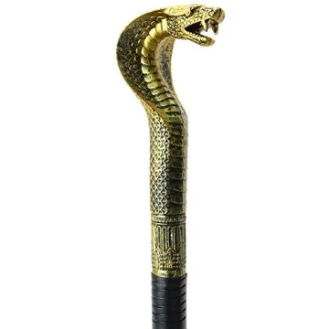 Skeleteen King Cobra Pimp Cane - Egyptian Style Staff
