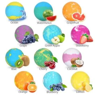 Bath Bombs for Kids with Surprise Toys Inside for Girls Boys - 12 PCs Bubble Bath Fizz Balls Gift Set with Puppy Toy, Gentle and Kids Safe for Easter Eggs Stuffers