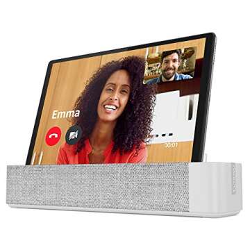 Lenovo Smart Tab M10 Plus, FHD Android Tablet, Alexa-Enabled Smart Device, Octa-Core Processor, 32GB...