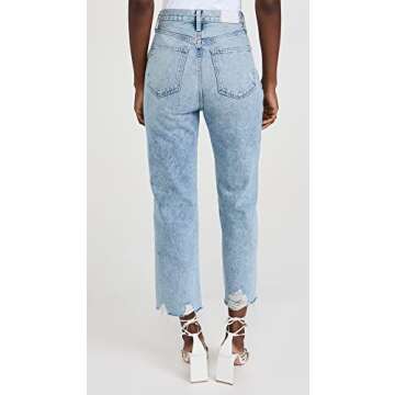 Pistola Denim Women's Cassie Crop Jeans, Baja, Blue, 25