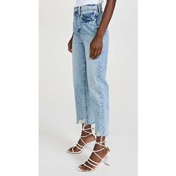 Pistola Denim Women's Cassie Crop Jeans, Baja, Blue, 25