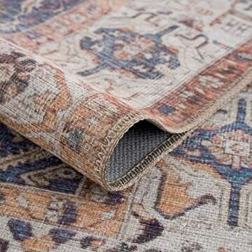 Bloom Rugs 10 ft Washable Runner - Stylish & Easy Care