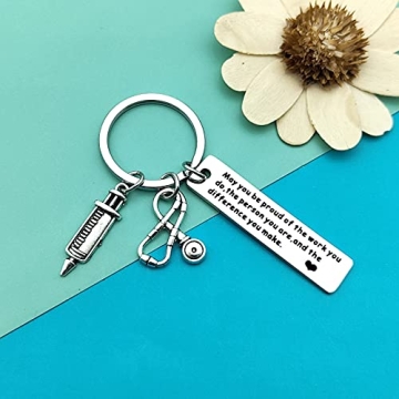 Nurse Appreciation Keychain Gift for Graduates and Nurses