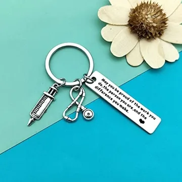 Nurse Appreciation Keychain Gift for Graduates and Nurses