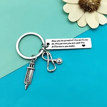 Nurse Appreciation Keychain Gift for Graduates and Nurses