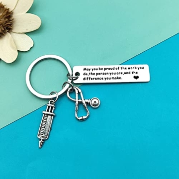 Nurse Appreciation Keychain Gift for Graduates and Nurses