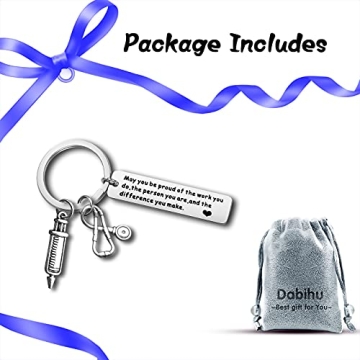 Nurse Appreciation Keychain Gift for Graduates and Nurses