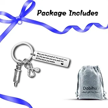 Nurse Appreciation Keychain Gift for Graduates and Nurses