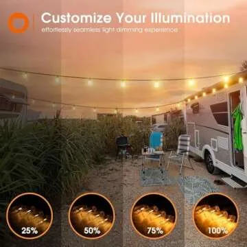 addlon 96 FT (2x48FT) Outdoor String Lights Commercial Grade Strand 36 Bulbs 30 Hanging Sockets, ETL Listed Decorative Christmas Lights for Patio Garden