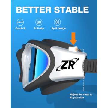 ZIONOR Swim Goggles, Upgraded G1 Polarized Swimming Goggles UV Protection Anti-fog Adjustable Strap for Men Women Adult Indoor or Outdoor (Polarized Mirror Gold Lens)