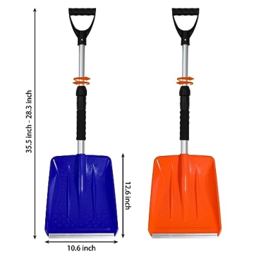 Kids Snow Shovel with Adjustable Handle for Fun