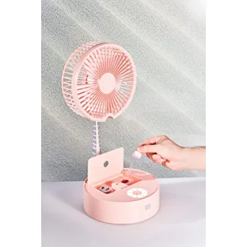 INNO Portable Fan with Aromatherapy & Night Light