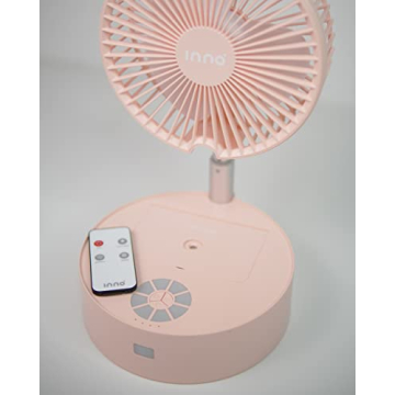 INNO Portable Fan with Aromatherapy & Night Light