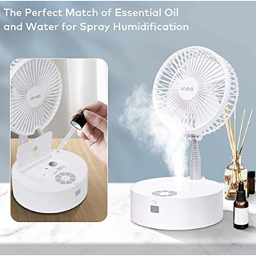 INNO Portable Fan with Aromatherapy & Night Light