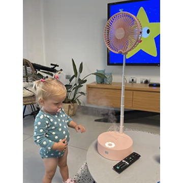 INNO Portable Fan with Aromatherapy & Night Light
