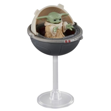 Grogu Action Figure - Vintage Star Wars Collectible 3.75-Inch