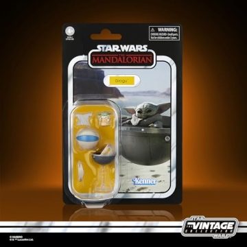 Grogu Action Figure - Vintage Star Wars Collectible 3.75-Inch