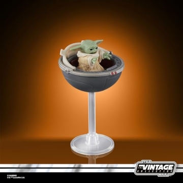 Grogu Action Figure - Vintage Star Wars Collectible 3.75-Inch