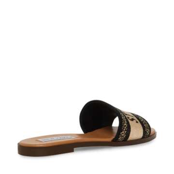 Steve Madden Women's Knox Sandal, Black Multi, 7