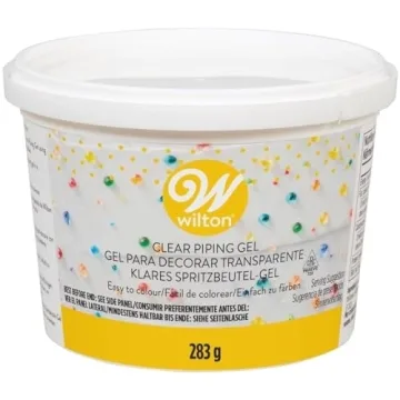 Wilton 10 oz Clear Piping Gel for Cake Decorating